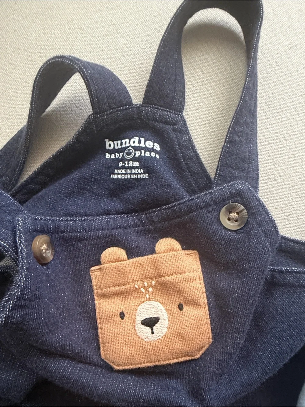 Unisex fall/winter outfit lot 6-12M Carter’s overalls fleece jumpsuit vest